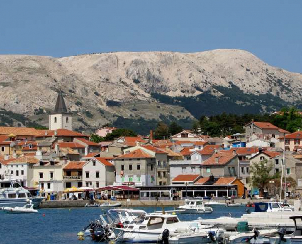 Modernisierung des Hafens von Baška