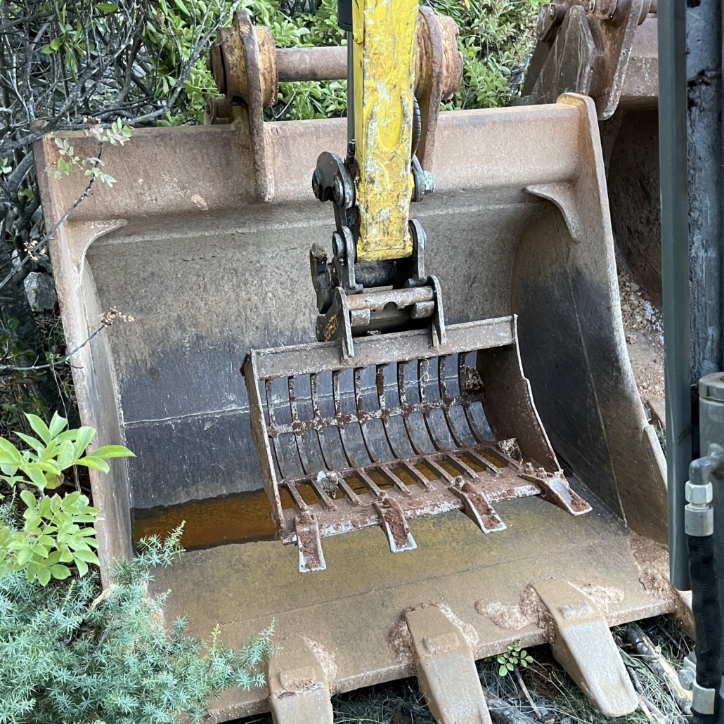 Der Bagger wächst mit seinen Aufgaben
