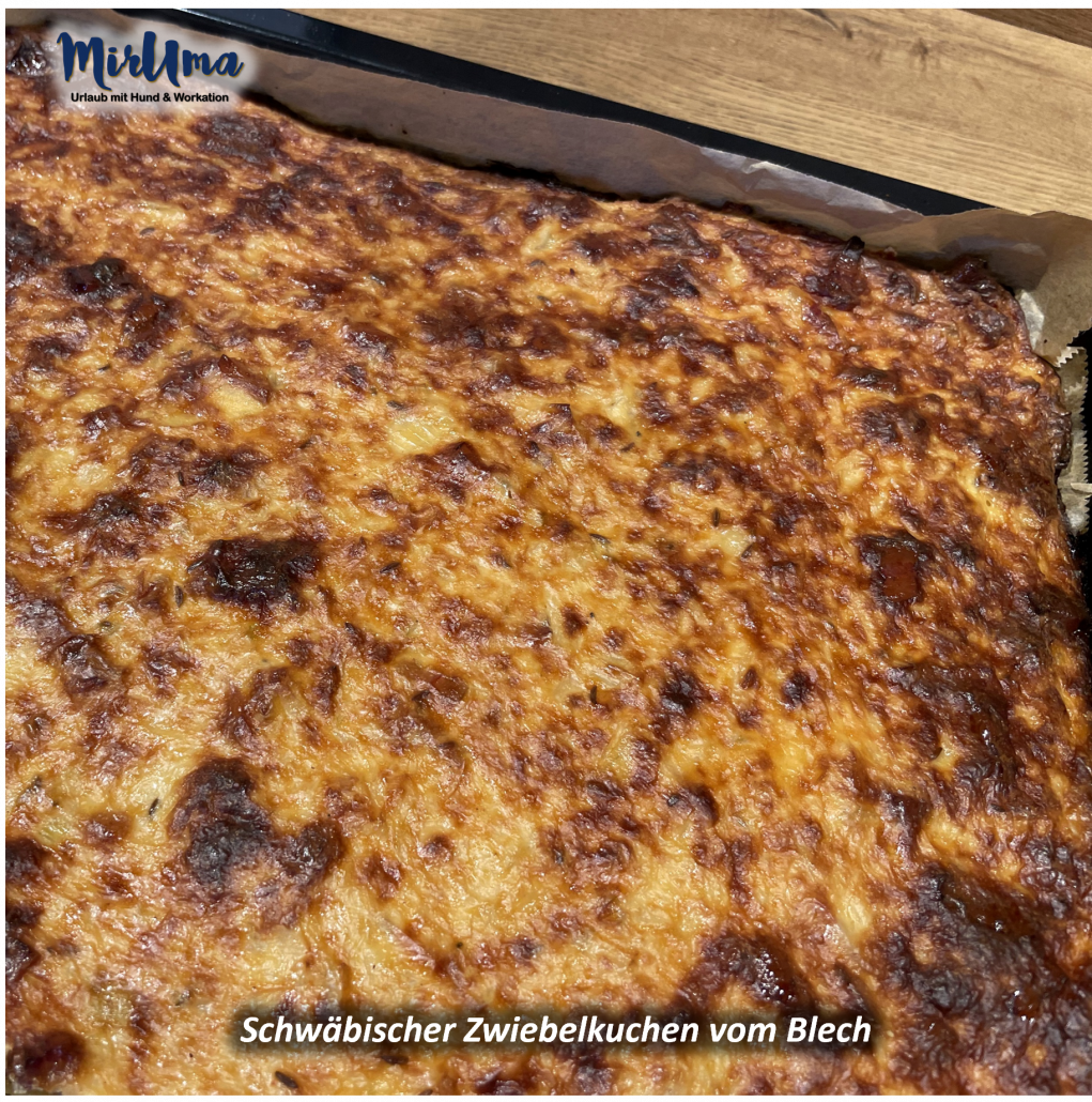 Schwäbischer Zwiebelkuchen vom Blech